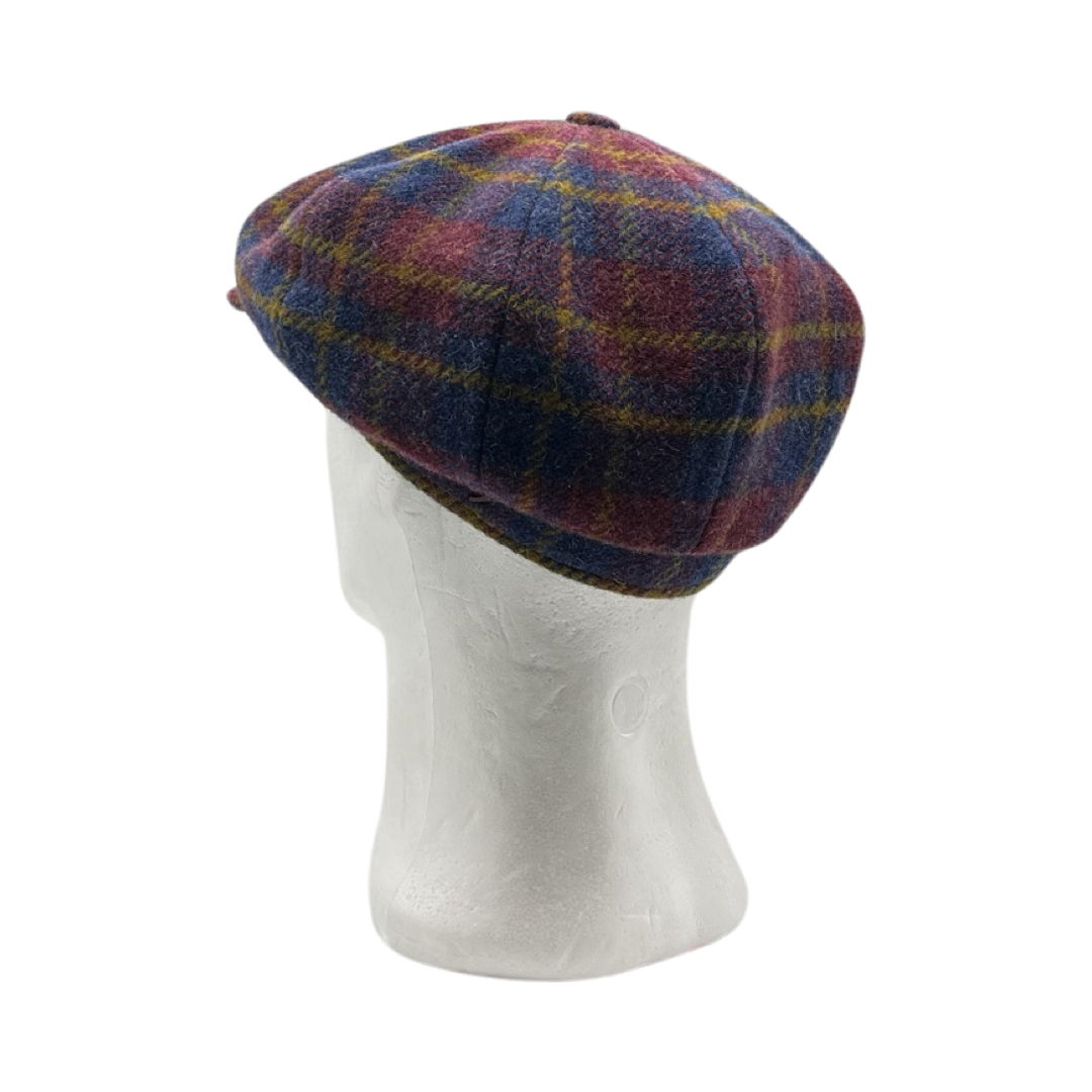 Harris Tweed Berretto A Spicchi Coppola Nuova A Otto Spicchi Tipo