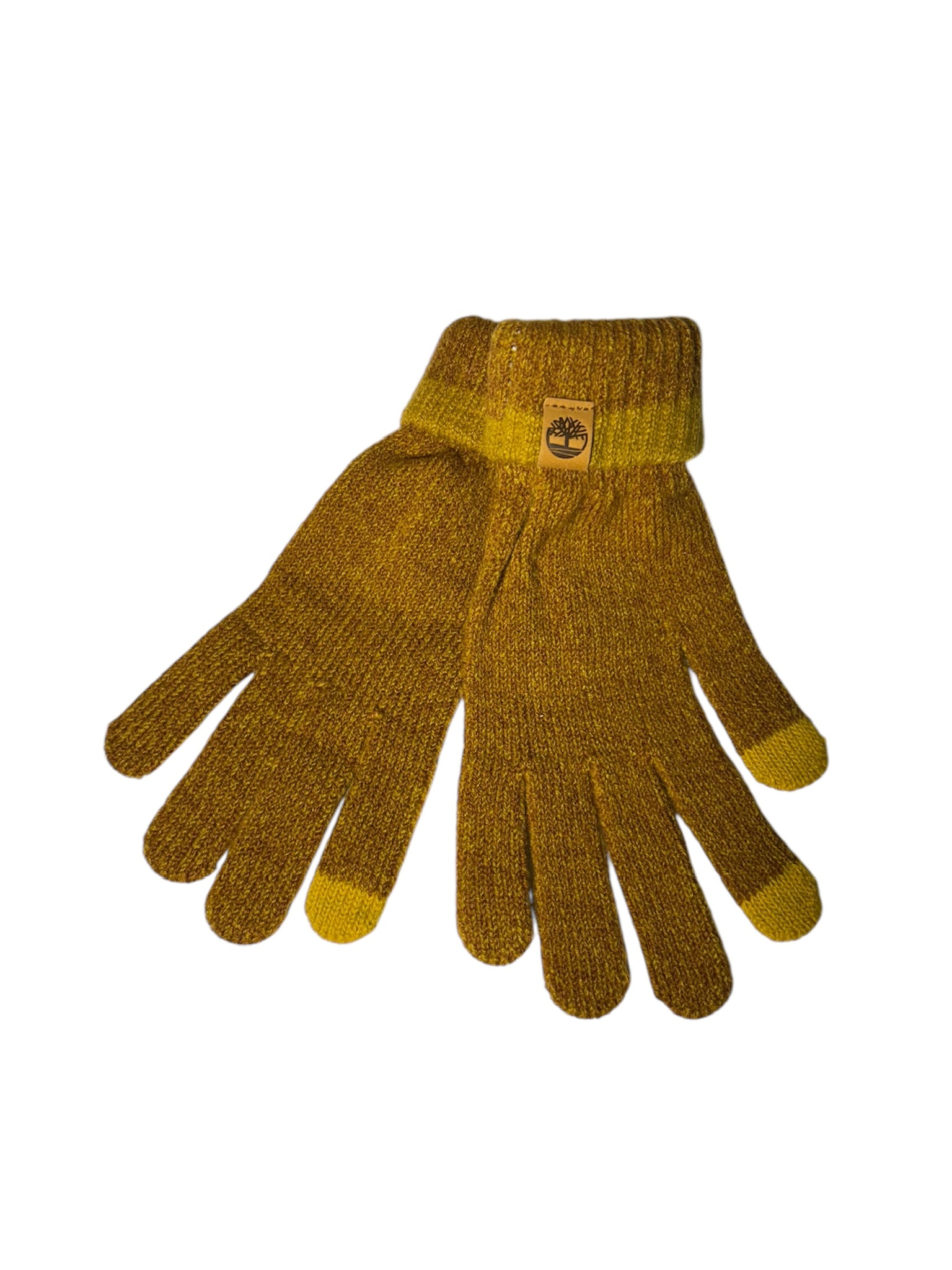 Guanti in maglia Timberland con touchscreen beigebarbisio